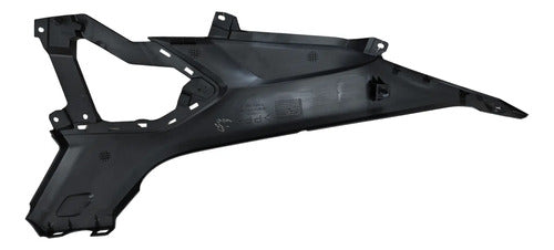 Tampa Lateral Direita Yamaha Fazer Fz15 150 2023 em diante Preto