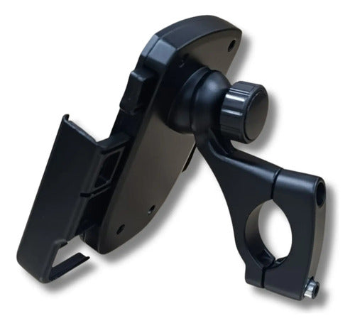 Suporte de Celular para Guidão Motocom MT500-1 Giro 360 4 a 7 Polegadas