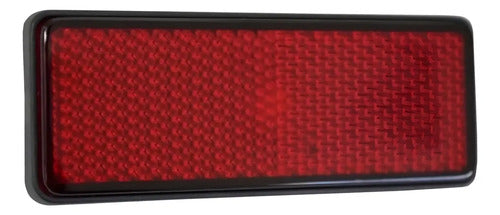 Refletor Olho de Gato Traseiro Paramotos Honda Bros 150 160 Xre 190 300 Vermelho