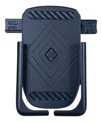 Suporte de Celular para Guidão Motocom MT500-1 Giro 360 4 a 7 Polegadas