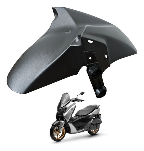 Paralama Dianteiro Yamaha Nmax 160 2025 em diante Preto