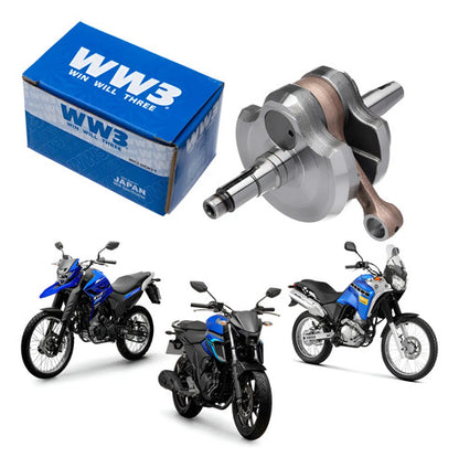 Virabrequim Completo com Biela WW3 Yamaha Fazer Lander Ténéré 250