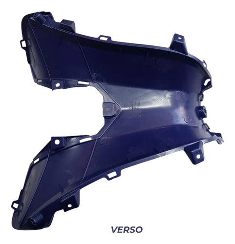 Acabamento Superior Central do Chassi Smartfox Shineray Jet 50 125 2023 a 2024 Azul