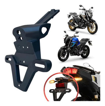 Rabeta Suporte de Placa Paramotos Yamaha Fazer Fz25 250 2018 em diante