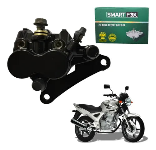 Pinça de Freio Dianteira Smartfox Honda Cbx 250 Twister 2001 em diante Shineray Jet 50 2016 a 2025