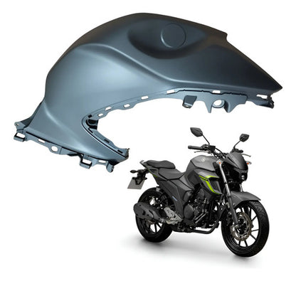 Capa do Tanque Direita Yamaha Fazer Fz25 250 2024 a 2025 Cinza Fosco