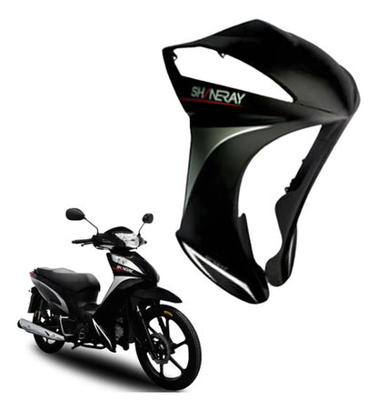 Carenagem Frontal Iron Shineray Jet 50 2010 a 2020 Preto Fosco