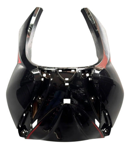Carenagem Frontal Bico Smartfox Shineray Jet 50 125 2023 a 2025 Preto