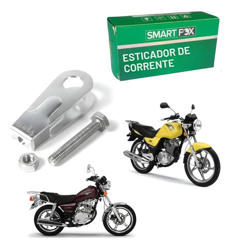 Regulador Esticador de Corrente Smartfox Suzuki Yes 125 2005 a 2012 Intruder 125 2005 em diante