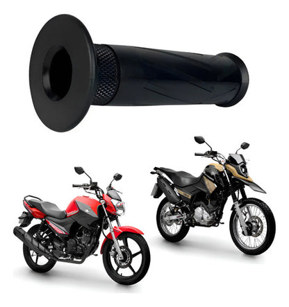 Manopla Esquerda Yamaha Factor 125 Crosser Factor Fazer 150 Preto
