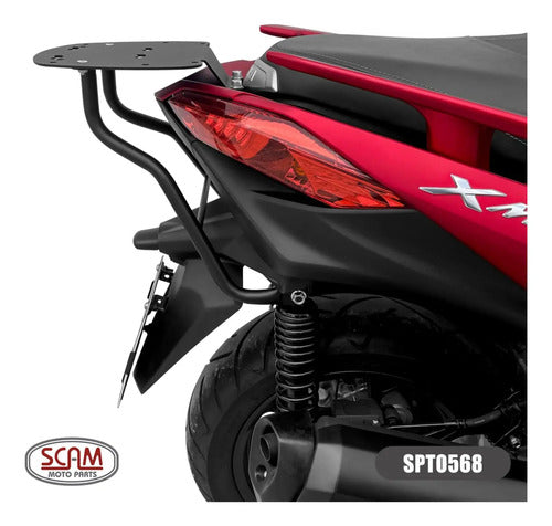 Suporte de Baú Bagageiro Scam Yamaha Xmax 250 2021 a 2024