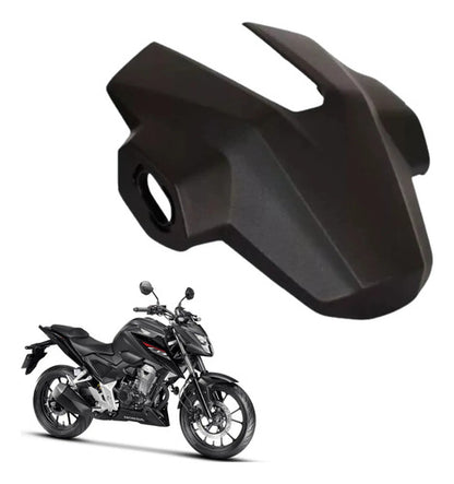 Tampa do Suporte da Luz de Placa Paramotos Honda Cb 300f Twister 2023 a 2025 Preto