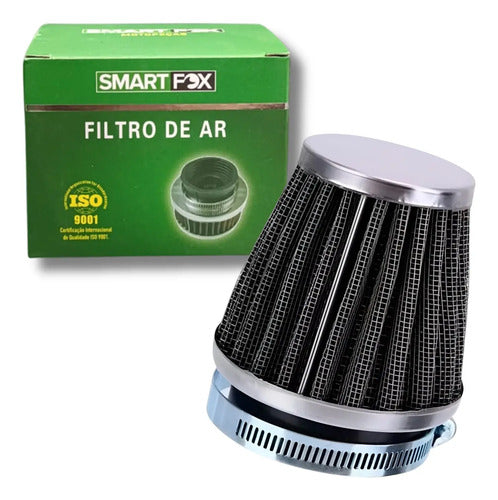 Filtro de Ar Esportivo Smartfox Honda Cg 125 Fan Bros Cg 150 Titan Cbx 200 Strada Nx 200 Xr 200r
