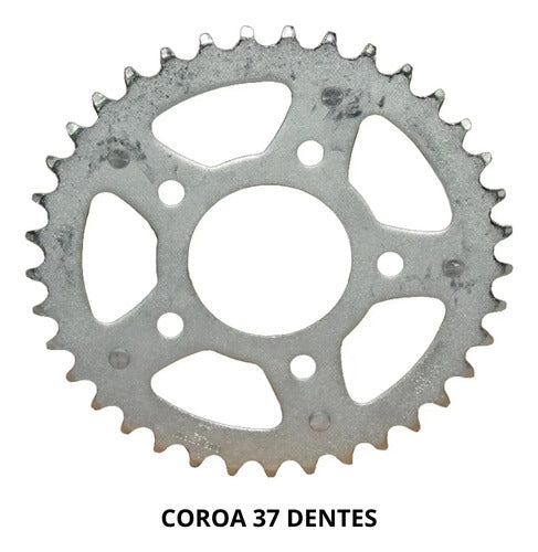 Kit Relação Smartfox com Retentor Honda Cbx 250 Twister 2001 em diante 520OH 106L 37/13T