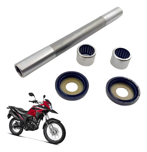 Bucha da Balança com Rolamentos e Guarda-Pó Smartfox Honda Bros 125 150 160 Xre 190