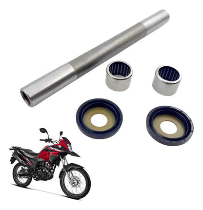 Bucha da Balança com Rolamentos e Guarda-Pó Smartfox Honda Bros 125 150 160 Xre 190