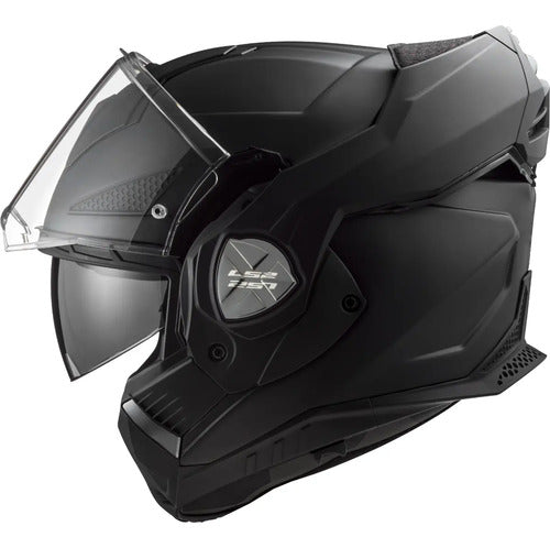 Capacete Escamoteável LS2 FF901 Advant X Solid Preto Fosco
