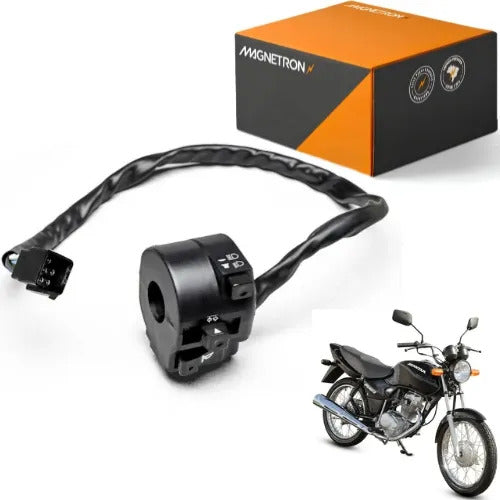 Interruptor do Farol com Seta Magnetron Honda Cg 125 Fan 2005 a 2008