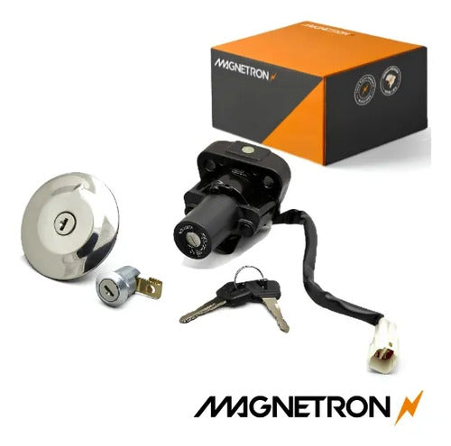 Conjunto de Travas Magnetron Yamaha Fazer 250 2007 a 2010
