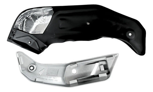 Protetor do Escapamento Yamaha Lander 250 2025 em diante Prata