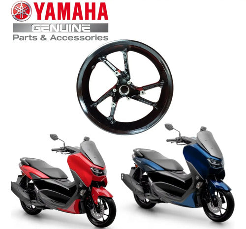 Roda Liga Leve Dianteira Yamaha Nmax 160 2018 a 2021 Preto