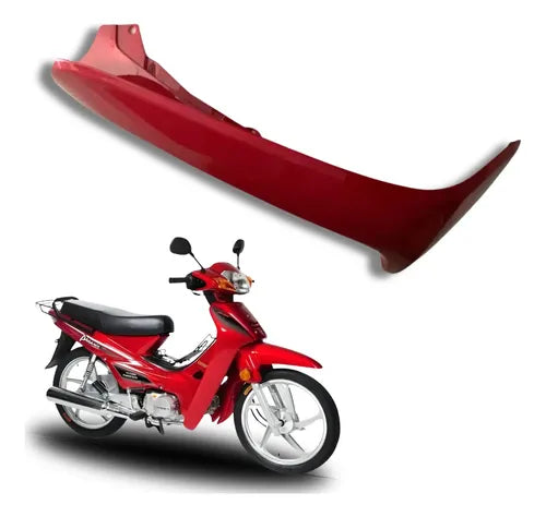 Carenagem Aba Lateral Externa Esquerda Iron Shineray Phoenix 50 2011 a 2019 Vermelho