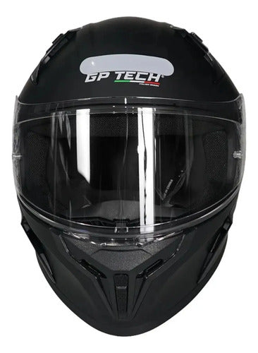 Capacete GP Tech Sense Solid Preto Fosco