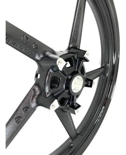 Roda Liga Leve Dianteira Yamaha Factor 125 2019 em diante Factor Fazer 150 2019 a 2025 Aro 18