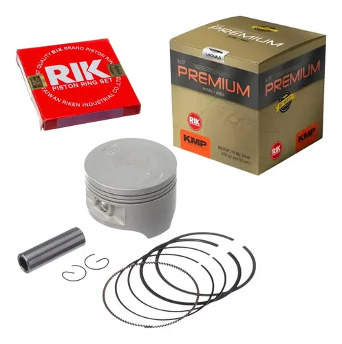 Kit Pistão com Anéis KMP Premium Honda Xre 300 2009 a 2023 Cb 300r 2009 a 2015 1,00 mm