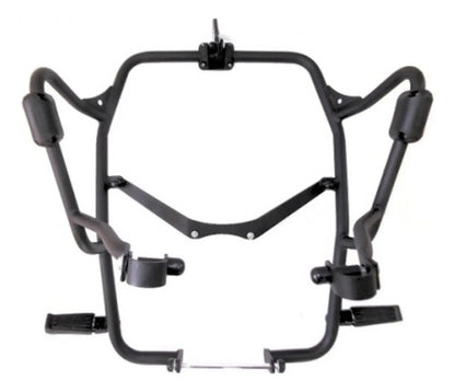 Protetor de Motor com Pedaleira Chapam Yamaha Ténéré 250 2011 a 2018 Preto Fosco