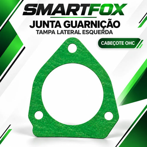 Junta da Tampa Lateral Esquerda do Cabeçote Smartfox Yamaha Factor 125 Fazer Factor Crosser 150