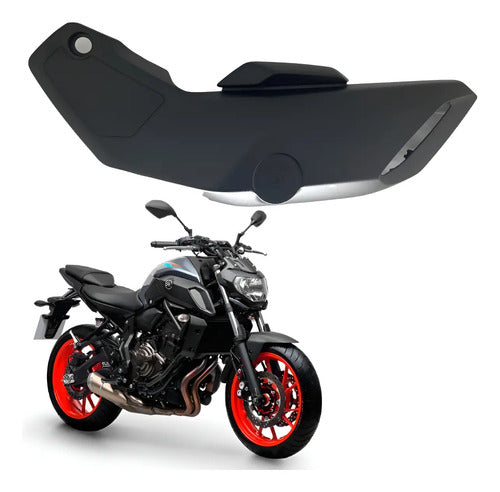 Tomada de Ar Esquerda Yamaha Mt-07 2019 a 2025 Preto