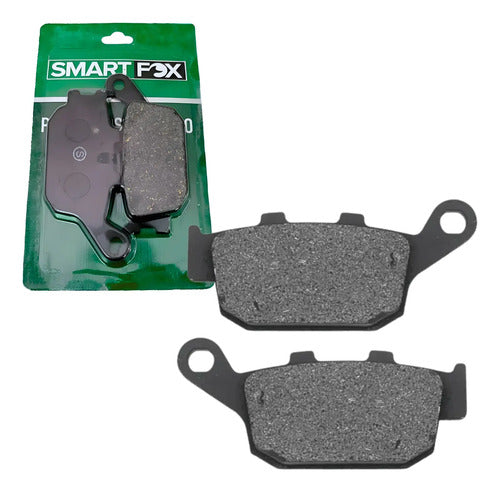 Pastilha de Freio Traseira Smartfox Honda Xre 300 Cb 600f Hornet Cb 300r Yamaha Xj6