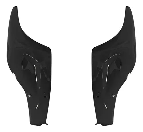 Par de Capas do Tanque Paramotos Yamaha Lander 250 2020 a 2024 Preto