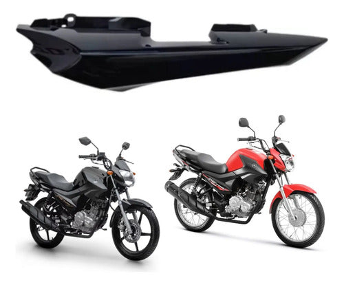Rabeta Lateral Esquerda Yamaha Factor 125 2016 em diante Factor 150 2016 a 2025 Preto