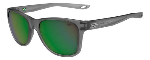 Óculos De Sol Mormaii Bangkok Óculos Solar Bangkok Feminino Masculino Lente Verde Espelhado Cinza