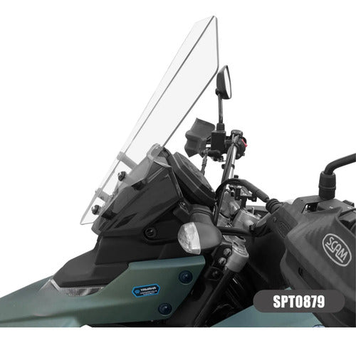 Bolha Alta de Policarbonato Scam Yamaha Lander 250 2025 em diante Transparente