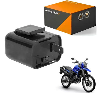 Relé de Pisca Magnetron Yamaha Lander 250 Mt-03 Shineray Jet 50 125 2 Pinos