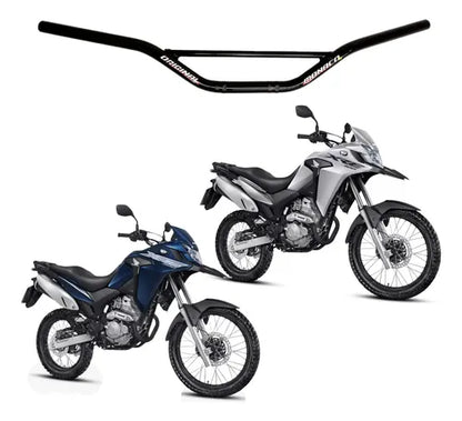 Guidão Monaco Honda Xre 300 2010 a 2023 Preto Brilhante