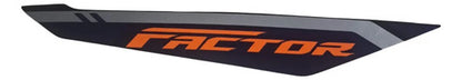 Adesivo da Tampa Lateral Direita Yamaha Factor 150 2024 Azul