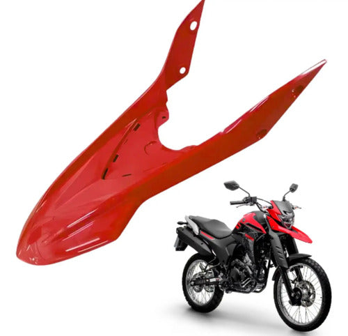 Paralama Dianteiro Paramotos Yamaha Lander 250 2020 a 2024 Vermelho Brilhante