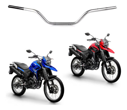 Guidão Yamaha Lander 250 2020 a 2025 Prata