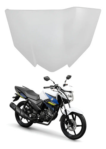 Capa do Painel Paramotos Yamaha Fazer 150 2014 a 2021 Branco