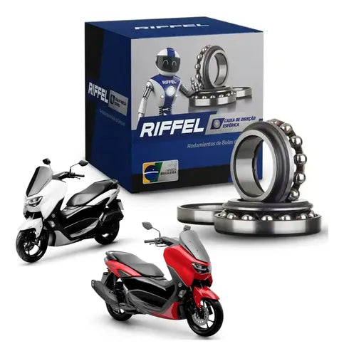 Caixa de Direção Esférica Riffel Yamaha Neo 125 Nmax 160 2017 a 2025