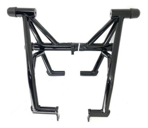 Protetor de Motor Stunt Race Cage Honda Xre 300 2009 em diante Preto Brilhante