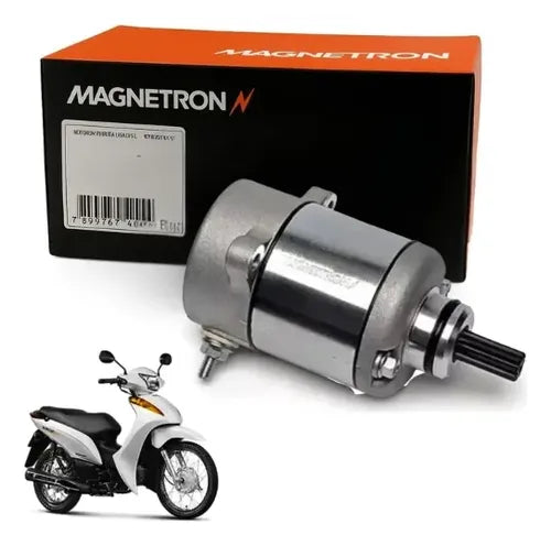 Arranque Motor de Partida Magnetron Honda Biz 125 2011 a 2024