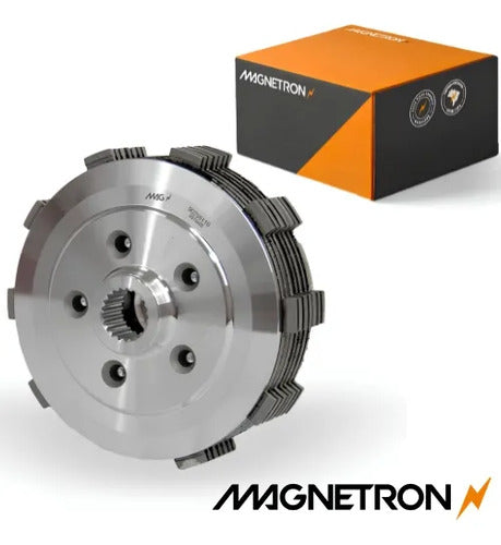 Kit Embreagem e Cubo Magnetron Honda Nx 400 Falcon 1999 a 2015