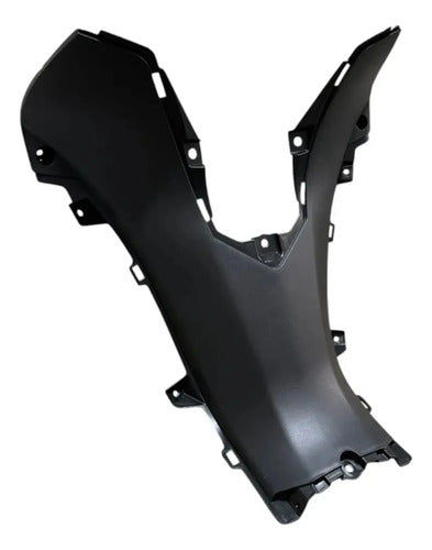 Acabamento Superior Central do Chassi Smartfox Shineray Jet 50 2011 a 2025 Jet 125 2023 a 2025 Preto