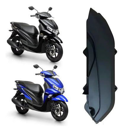 Tampa da Caixa do Filtro de Ar Yamaha Fluo 125 2023 a 2025 Preto
