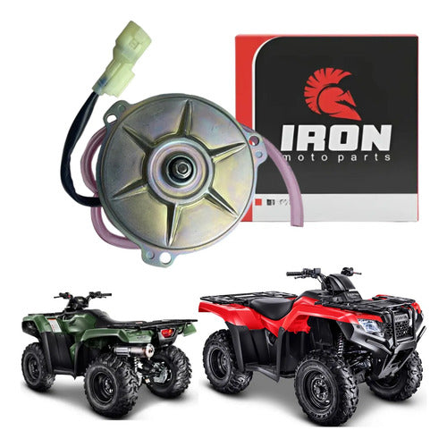 Motor da Ventoinha do Radiador Iron Honda Trx 420 Fourtrax 2007 a 2014